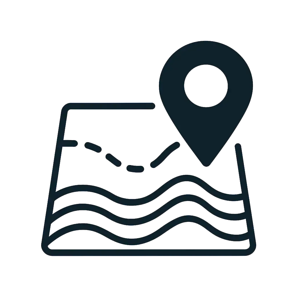 Custom navigation routes icon for Ibiza and Formentera