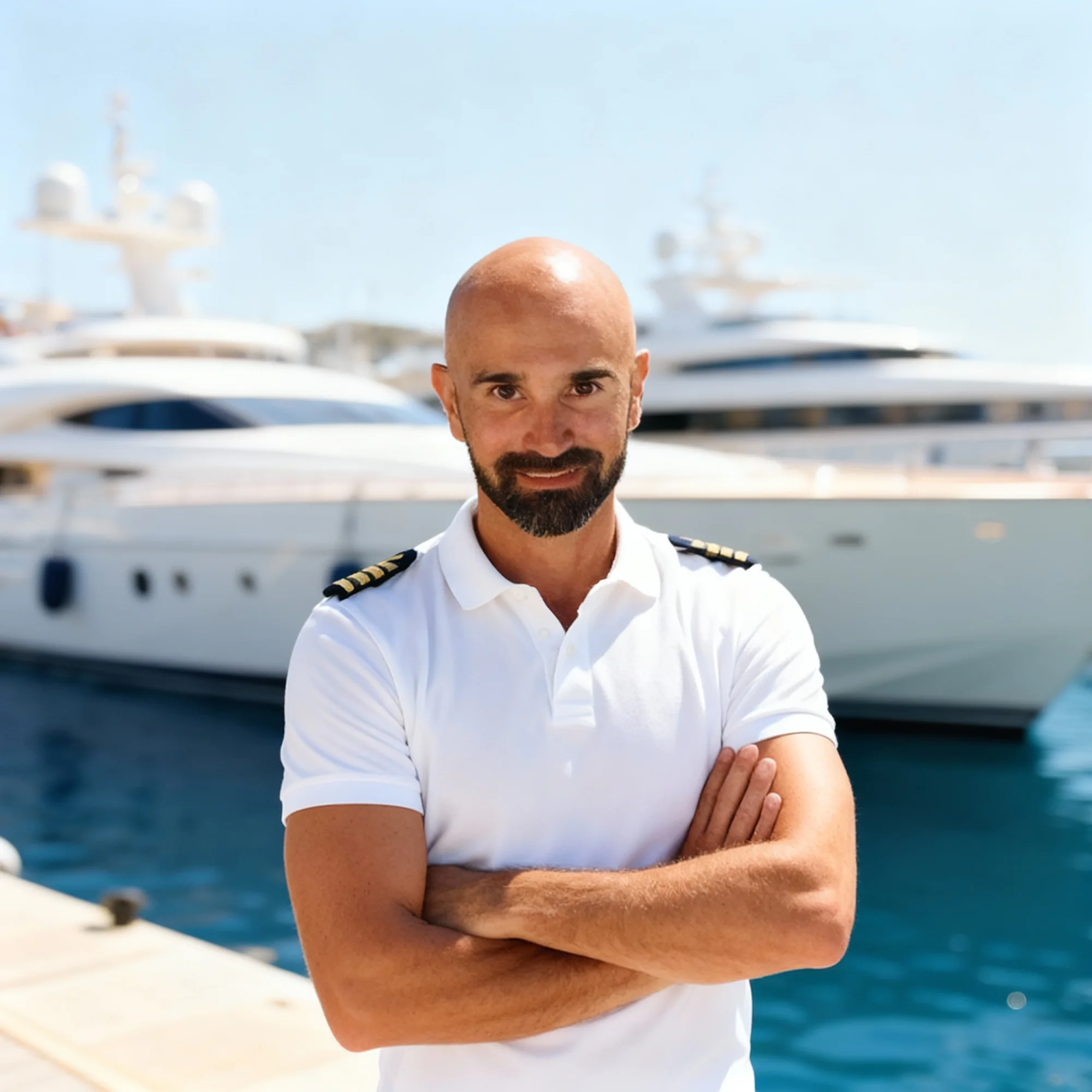 Roger Ávila, capitán profesional de Luxury Dreams Ibiza